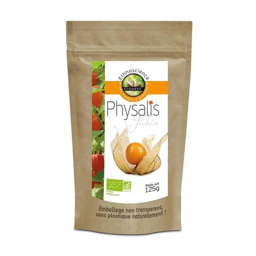 Pour profiter dehors:Physalis séchées bio en sachet de 125 g
