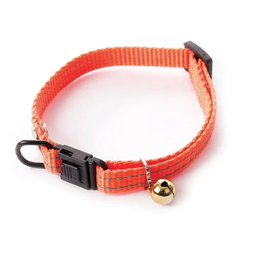 Extérieur malin：Collier réglable pour chat Flash orange 20/30x1 cm