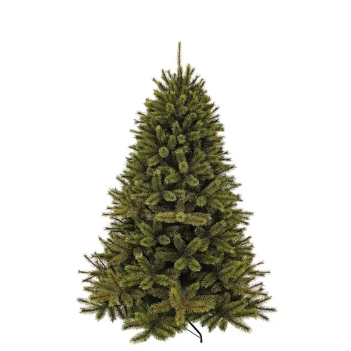 Extérieur pratique:Sapin de Noël artificiel coloris vert Forest Frosted - 215 cm