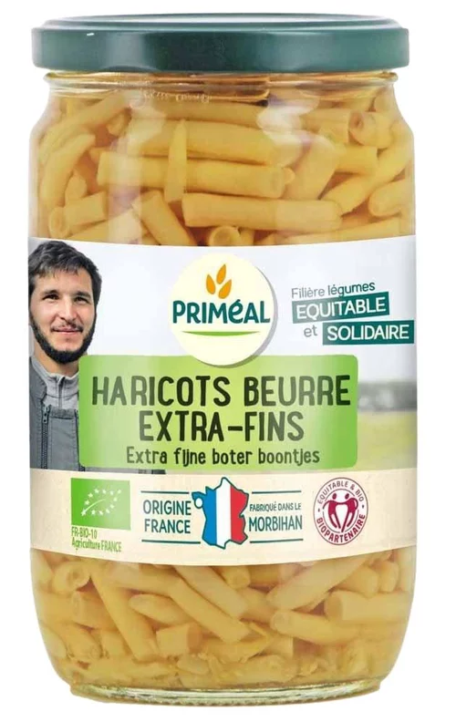 Jardin inspiration:Haricots beurre extra fins bio origine France - 720 ml