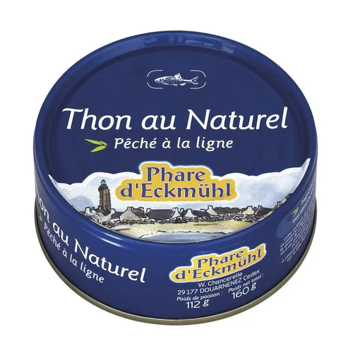 Autour du jardin:Thon rose au naturel PHARE D'ECKMÜHL 112 g