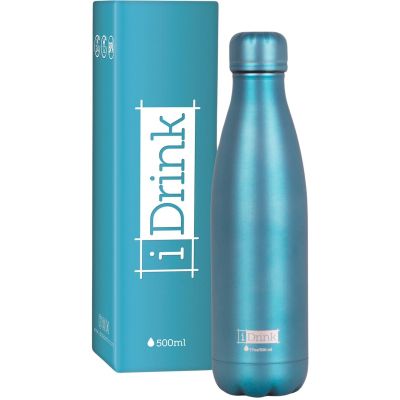 Bouteille isotherme colorée 500 ml (Vert métalisé)