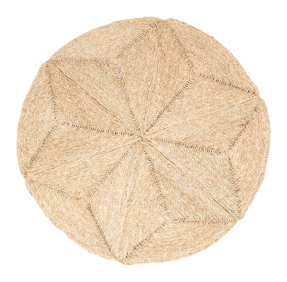 Tapis rond en jonc Kaate (Diamètre 120cm)