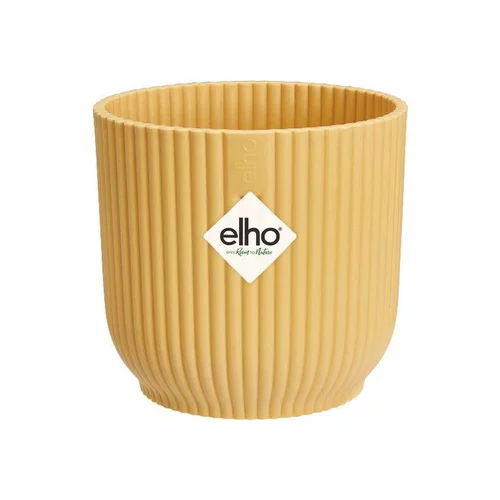 Le jardin au quotidien:Cache-pot jaune beurre Elho Vibes Fold Mini - Ø 9 cm