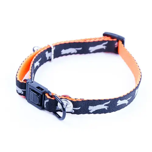 Jardin bien-être:Collier pour chat Cat Bi-color noir