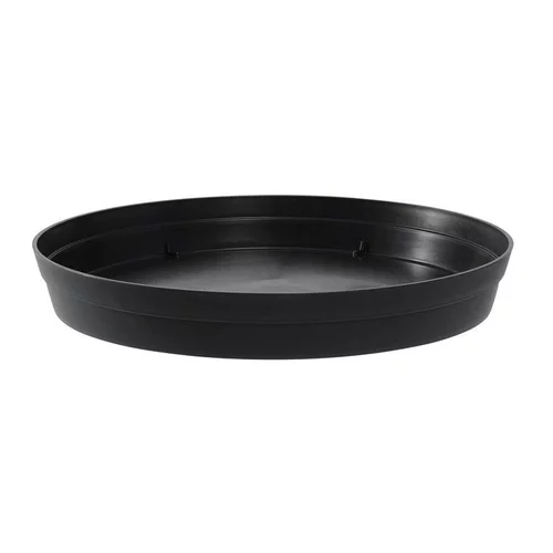 Extérieur fonctionnel:Soucoupe Toscane Gris Anthracite D.54 x H7,5 cm