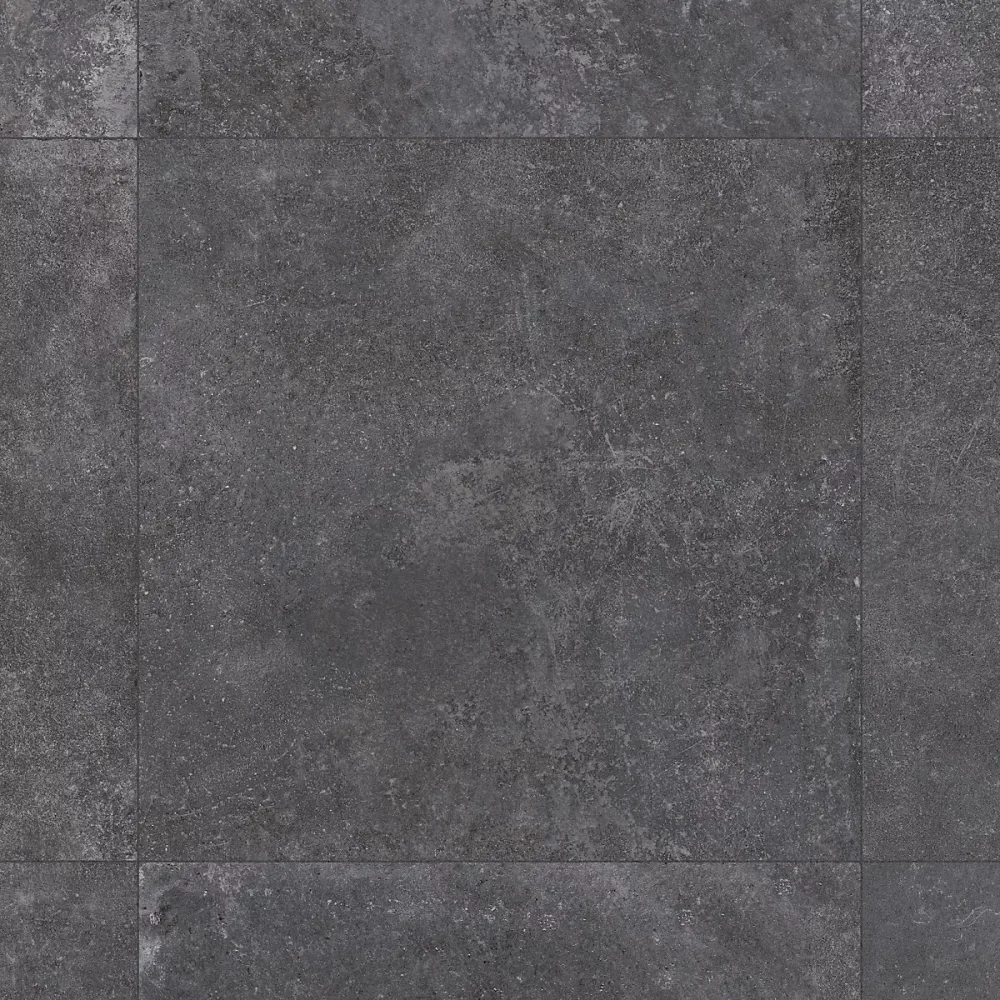 Carrelage effet Béton Gris Anthracite 60x60x0 – 9 cm In&Out Sorelan, Sol et mur intérieur et Sol extérieur (vendu par carton de 1, 0