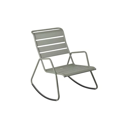 Pour vivre dehors：Fauteuil rocking chair coloris cactus Monceau Fermob - 72 cm