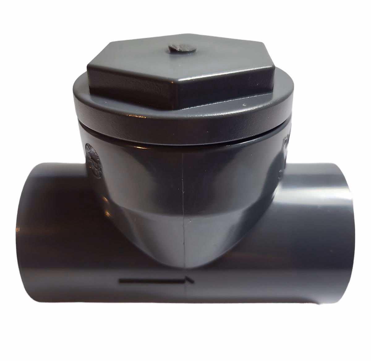 Clapet anti-retour à battant diamètre 40 PVC pression – Réf. VHZYOBXVY7527690081