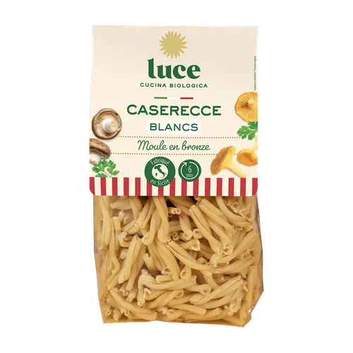 Jardin & solutions:Caserecce blancs bio Luce - 500 g