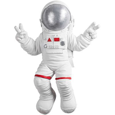 Décoration murale en polyester Astronaute (Casque argenté)