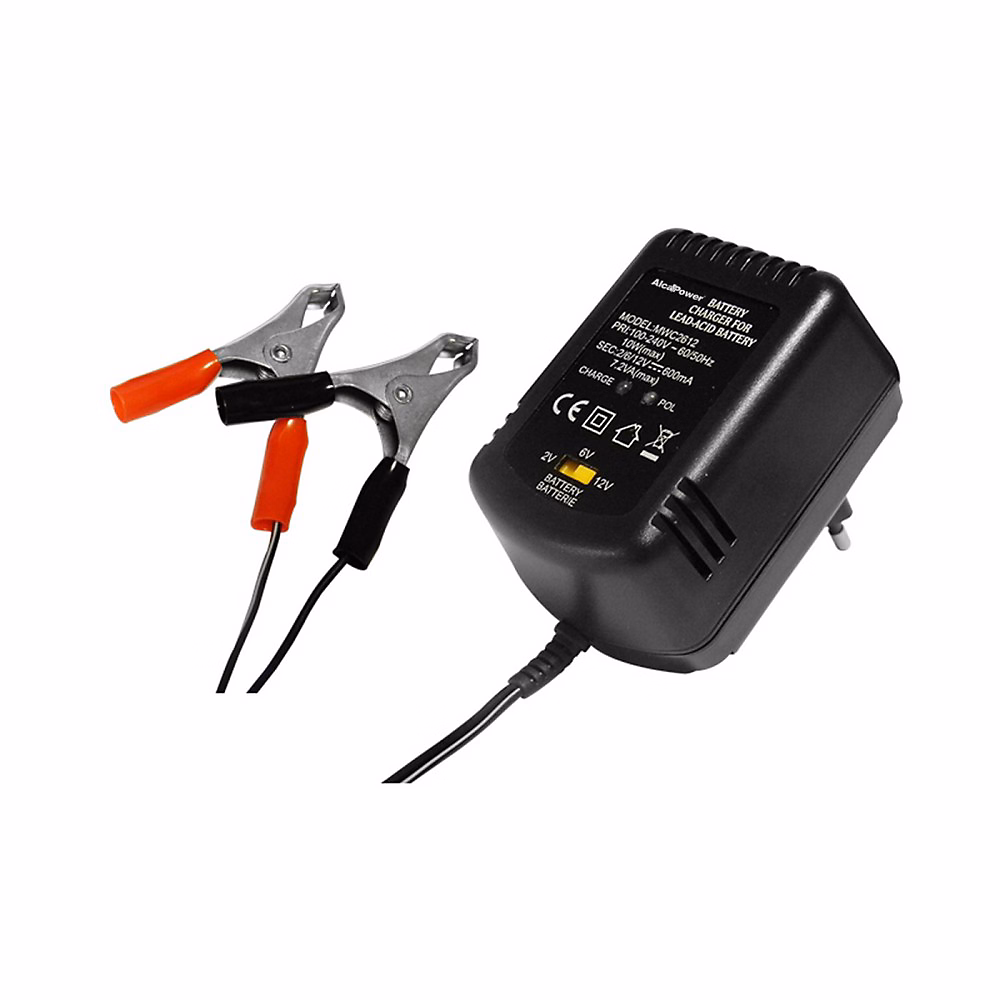 Chargeur Batterie Automatique Universel 2V 6V 12V 600Ma Pinces Crocodiles Motos Jouets Modèles Réduits – Réf. IQYKGTZMK2744553776