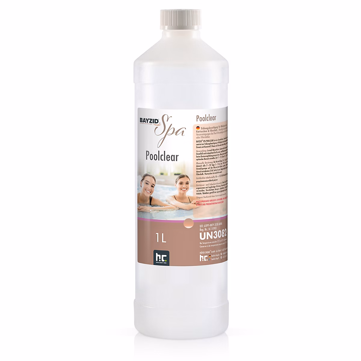 Spa – 1 x 1l Traitement Liquide Pour Éliminer La Turbidité Des Piscines Équipées De Cartouches Ou De Boules Filtrantes