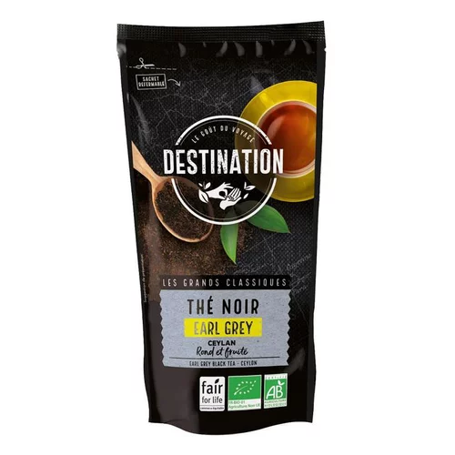 Une solution pour l’extérieur:Thé noir Earl Grey sachet 100g