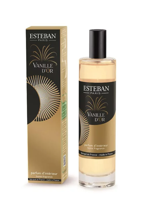 Sélection pratique：Vaporisateur d'ambiance Esteban collection Vanille d'or – 75 ml