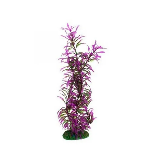 Pour tous les jours：Plante artificielle violette pour aquarium, AQUA NOVA - 40cm de hauteur