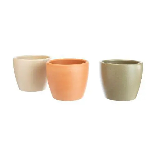 Pour vos besoins au jardin:Cache-pot Cactus en céramique coloris vert - Ø 9 cm