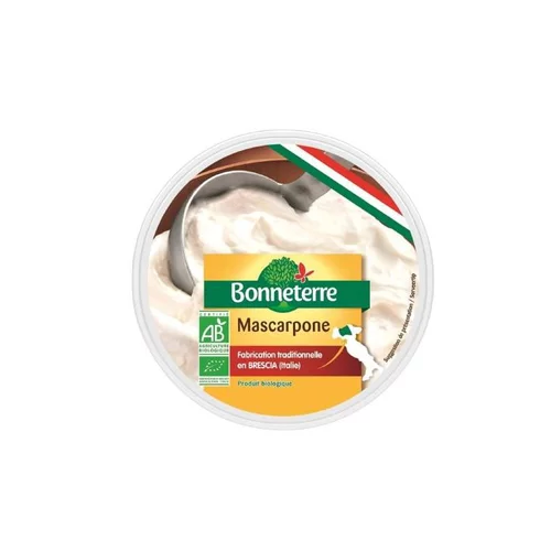 Moderne jardin:Mascarpone bio Bonneterre – 250 g