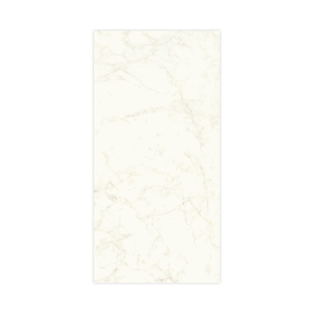 Carrelage effet Marbre Blanc Calacatta Celeste 240 × 120 × 0 – 9 cm Brillant Faventa, Mur intérieur (vendu par carton de 2,88 m²), RO'
