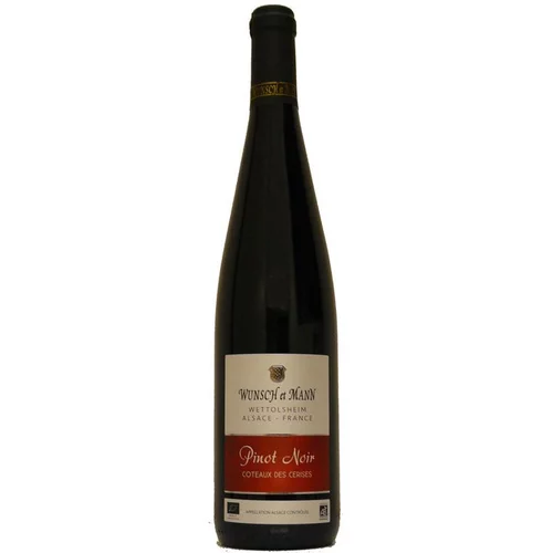 Une sélection pour l’extérieur：Vin rouge bio pinot noir d’Alsace - 75 cl