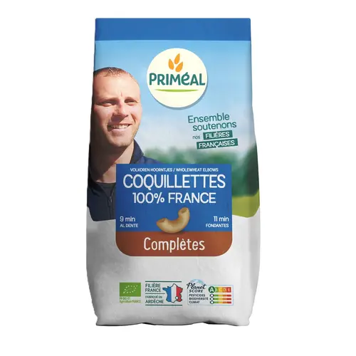 Plaisir dehors:Coquillettes complètes PRIMEAL 500 g