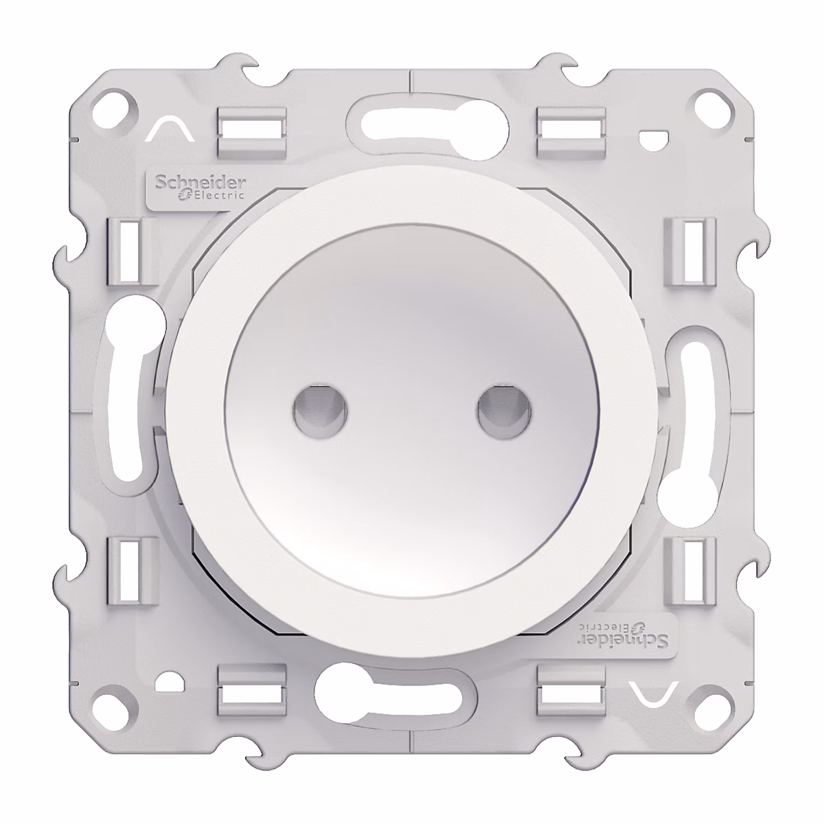 Mécanisme prise sans terre Schneider Electric Odace blanc – Réf. NJOJJYURF8887123440