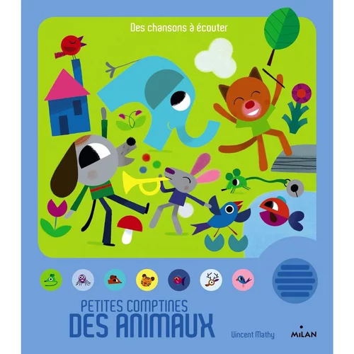 Pour mieux organiser votre jardin:Petites Comptines des Animaux Contes et Comptines à Écouter 1 à 3 ans Éditions Milan