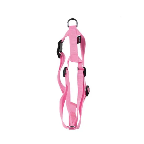 Jardin durable：Harnais Nylon Uni pour chat coloris rose