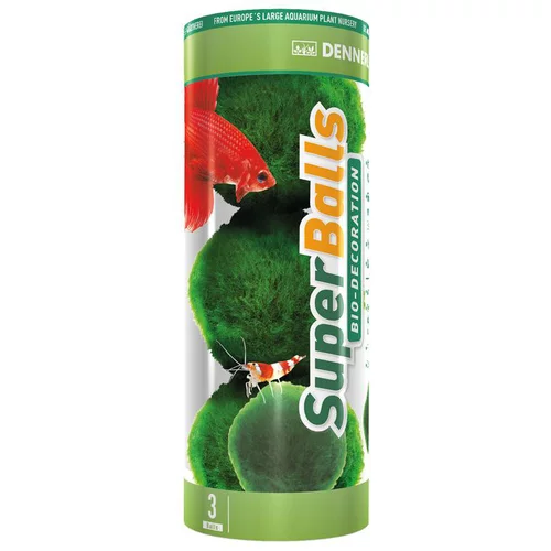 Un plus pour vos extérieurs:Boule de mousse Aegagrophila Super Ball bio-décoration x 3
