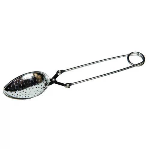Solution extérieur:Pince à thé coloris argent en inox Ah Table