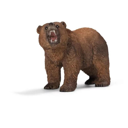 Pour tous vos projets jardin:Figurine Ours Grizzly Série Animaux sauvages 5x4,5x10 cm