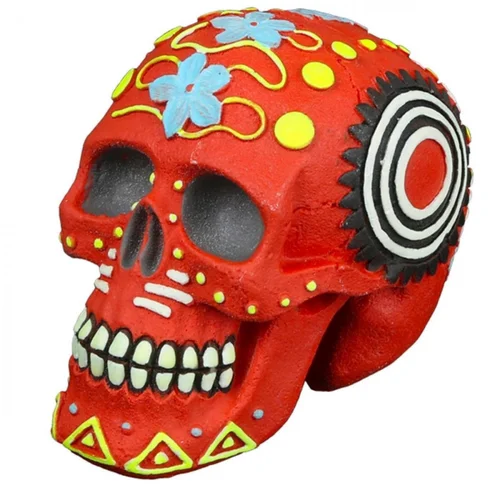 Jardin & solutions:Décoration aquarium thème Dia De los Muertos AQUA DELLA - 11.8x7.8x9cm