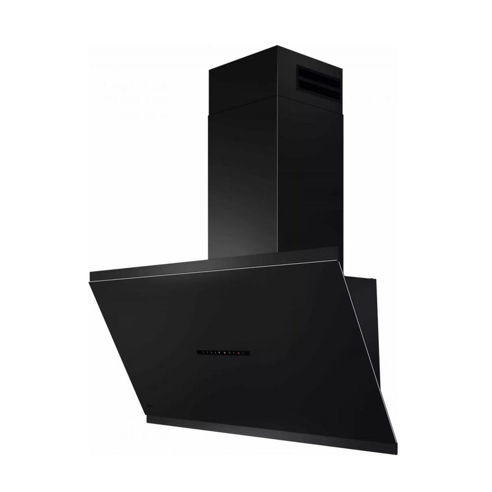AEG Hotte décorative inclinée 90cm 760m3/h noir - gv77d91st