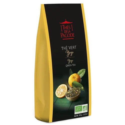 Au service de votre jardin：Thé vert Yuzu bio Thé de la pagode - 100 g