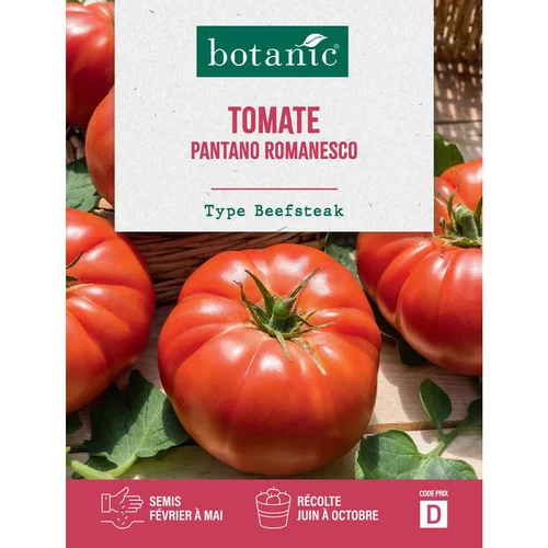 Pour vos espaces:Graines de tomate pantano romanesco botanic® - graines à semer