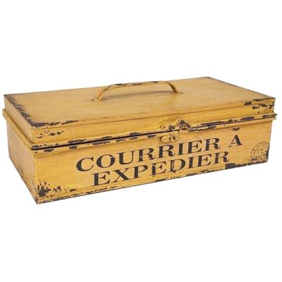 Boîte en fer Courrier à expédier