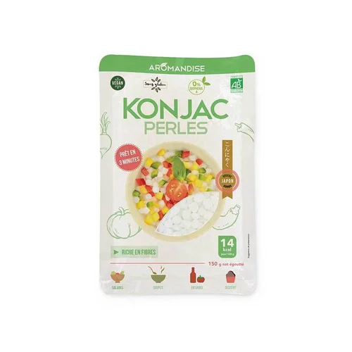 Jardin qualité:Perles de konjac vegan Aromandise - 150 g