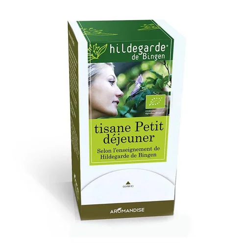 Bien dehors:Tisane petit déjeuner Hildegarde bio en boite de 20 sachets