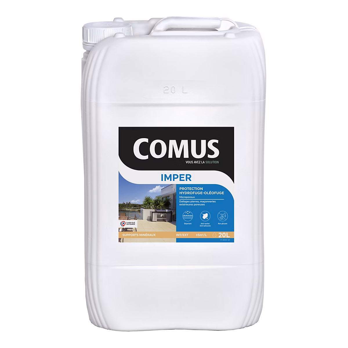 COMUS IMPER 20L | Protection hydrofuge et oléofuge – COMUS