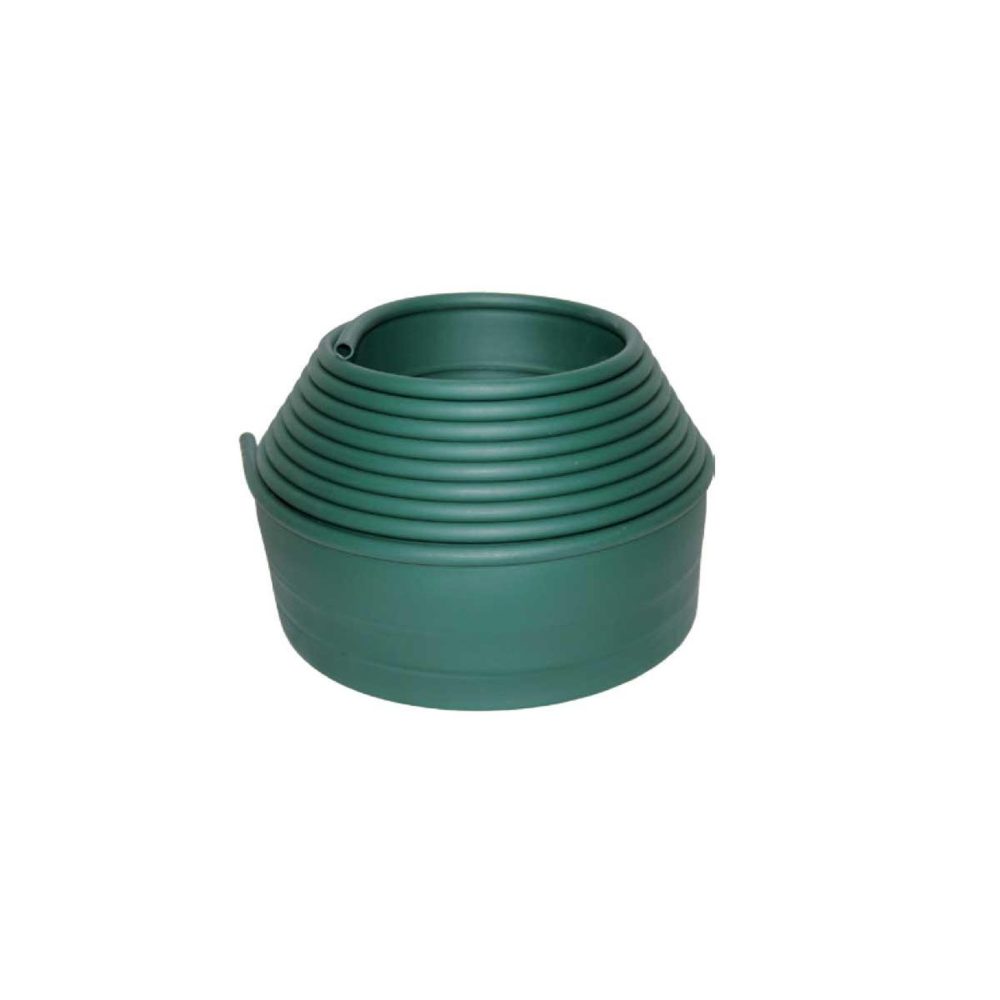 BERA Bordure de jardin vert en polyéthylène smart - h.10 cm x l.6 m - bera