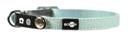 Idéal pour l’extérieur：Collier pour chat coloris bleu lagon Bobby Glitter