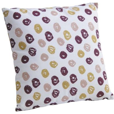 Housse de coussin en coton (Pois)