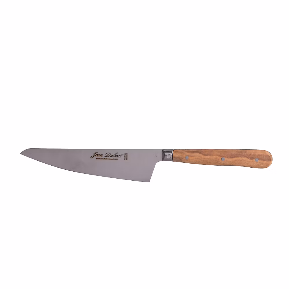 Couteau à émincer 1920 en inox et bois d'olivier 13 cm – Réf. ZQVIBJIRN0096431526