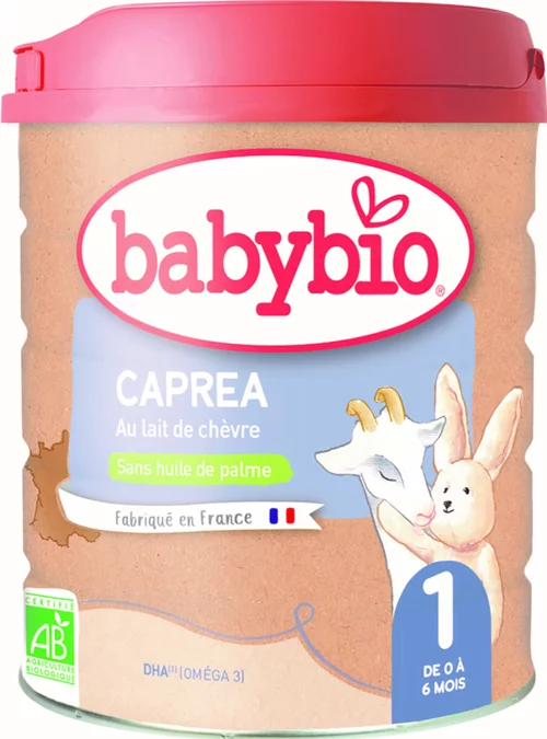 Choix au jardin:Babybio Caprea 1 de 0 à 6 mois – 800 gr