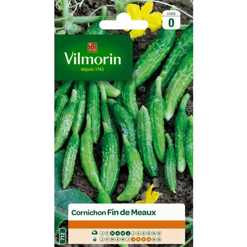 Bien dehors：Graines de cornichon fin de Meaux Vilmorin - graines à semer