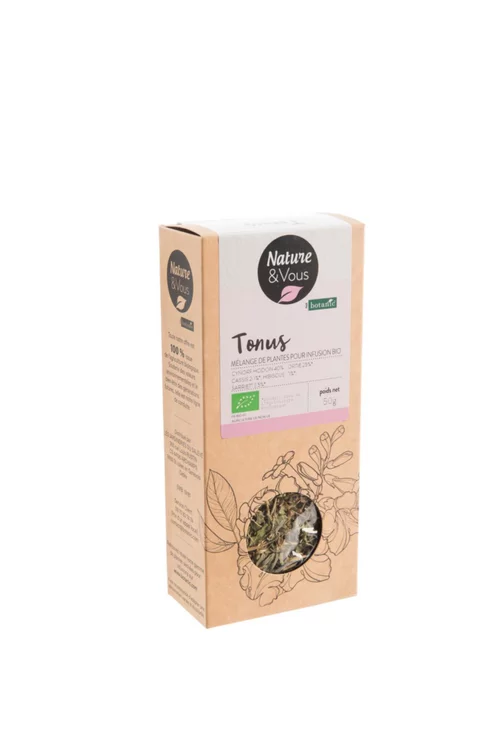 Pour tous jardins:Infusion bio mélange tonus Nature & Vous – 50 g