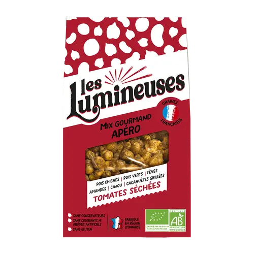 Jardin qualité:Mélange gourmand tomates séchées bio Les Lumineuses - 90 g