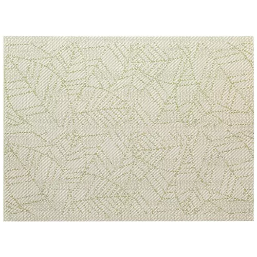 Essentiel au jardin：Set de table coloris eucalyptus en PVC Canna Winkler – 33 x 45 cm