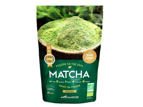 Utile au jardin：Thé matcha bio Aromandise - 80 g
