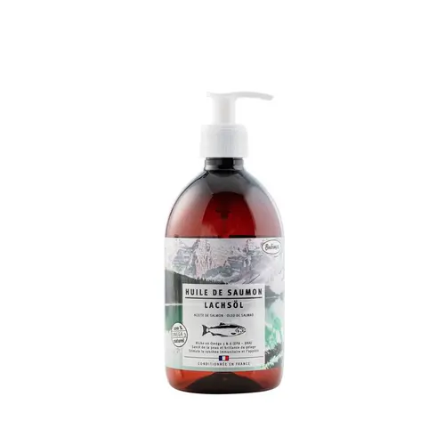 Solution simple：Huile de saumon bubimex 500 ml